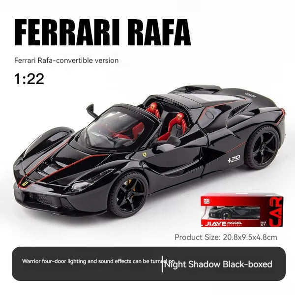 Ferrari Laferrari Open Top Metal Diecast Car 1:24 (20x8 cm)