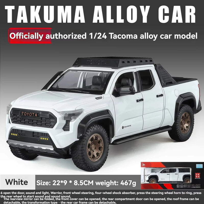 Toyota Takuma Metal Diecast Car 1:24 (21x8 cm)