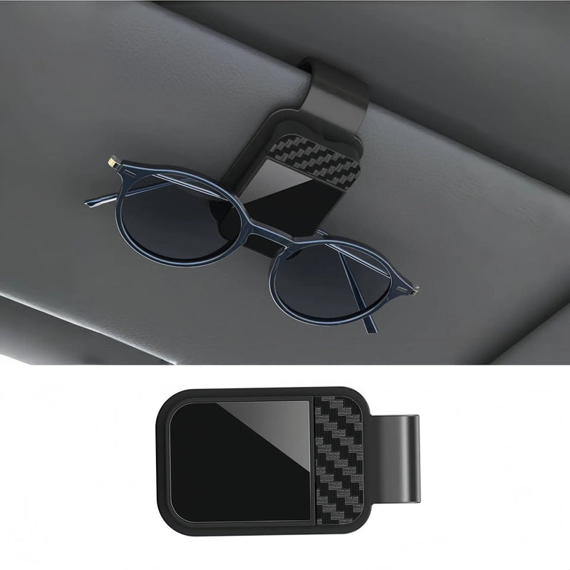 2 Pcs Set Car Glasses Holder Car Sun Visor Eye Holder Sunglasses Storage Clip Interior Kits
