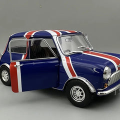 Mini Cooper Flag Edition Metal Diecast Car 1:18 (28x11 cm)