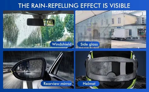 Kaarr Glass & Windshield Coating | Anti Rain Formula l Water Droplets Remover