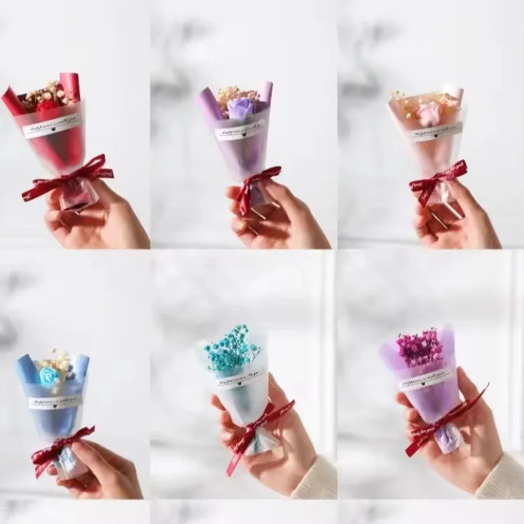 Flower Mini Bouquet Car Diffuser Fragrance 2 Pcs Set