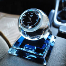 Load image into Gallery viewer, Crystal Ball Clock Car Perfume Heavy