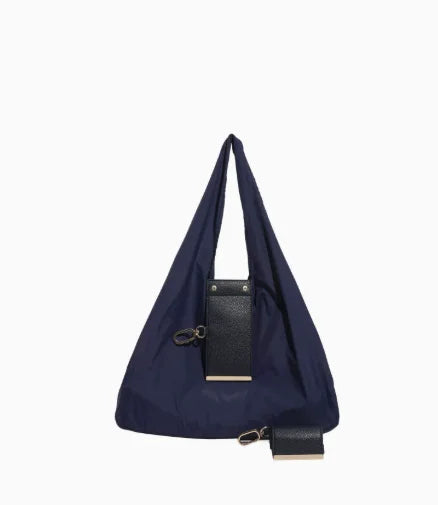 Foldable Tote Shopping Shoulder Bag - Compact & Spacious for Daily Commute, Shopping & Travel