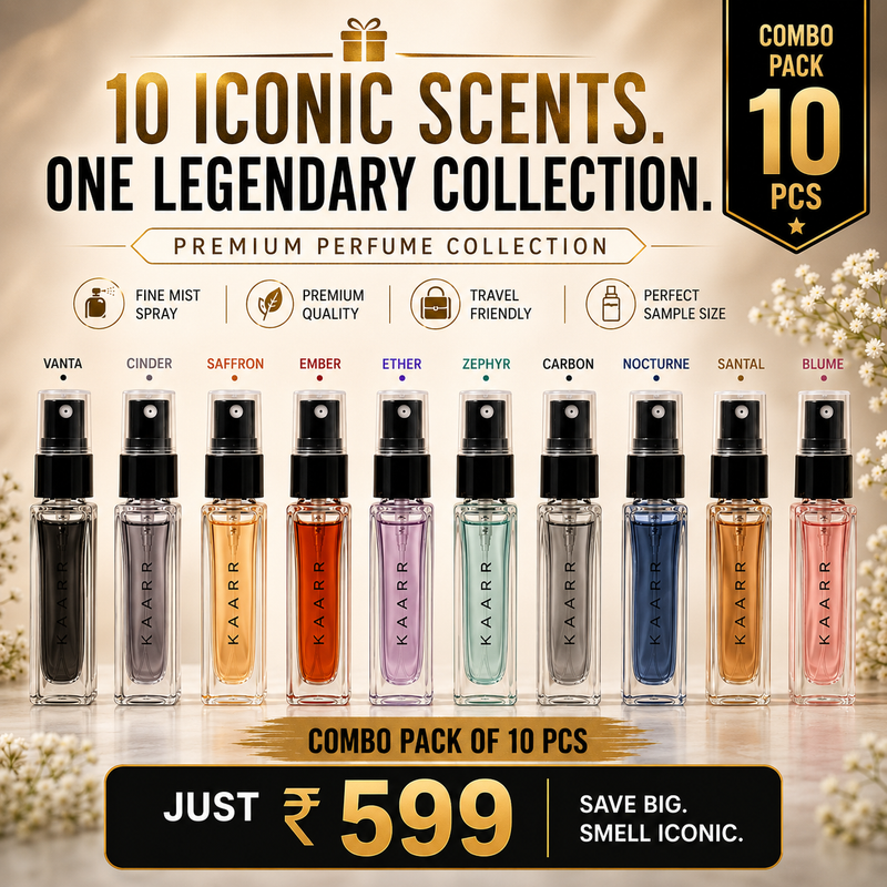 10 Pcs Iconic Perfumes Combo Pack