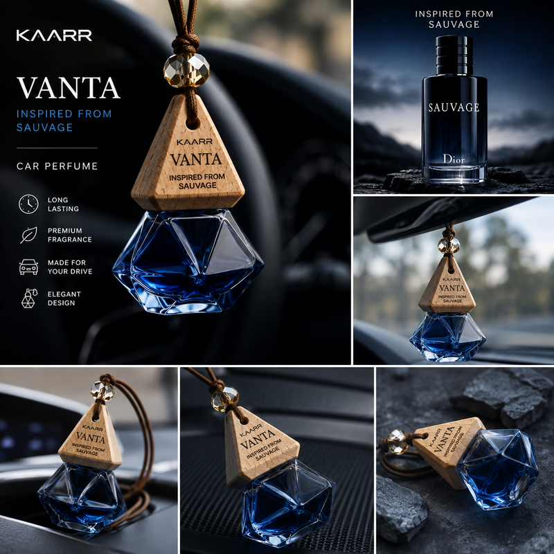 VANTA Inspired by Sauvage Car Hanging Perfume Air Freshener