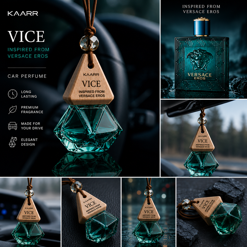 Vice Inspired by Versace Eros Car Hanging Perfume Air Freshener