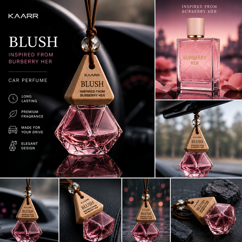 Blush Inspired by Burberry Her Car Hanging Perfume Air Freshener