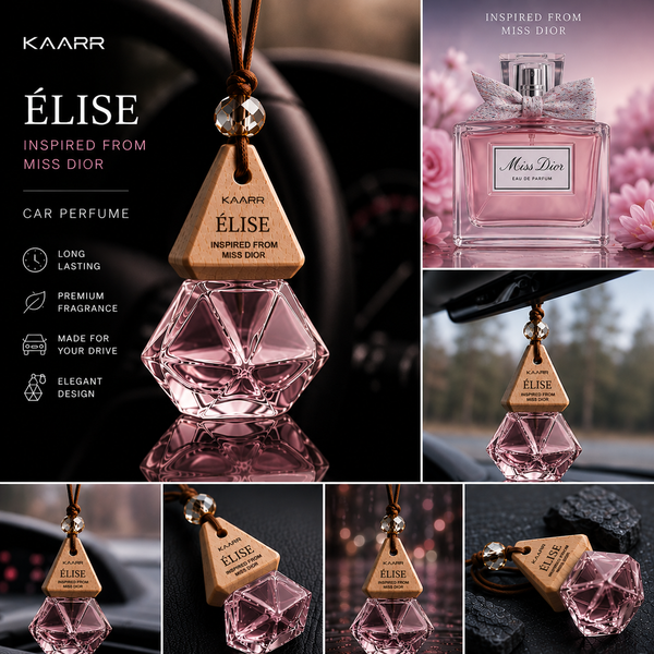 Élise Inspired by Miss Dior Car Hanging Perfume Air Freshener