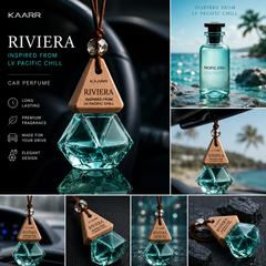 Riviera Inspired by Pacific Chill Car Hanging Perfume Air Freshener