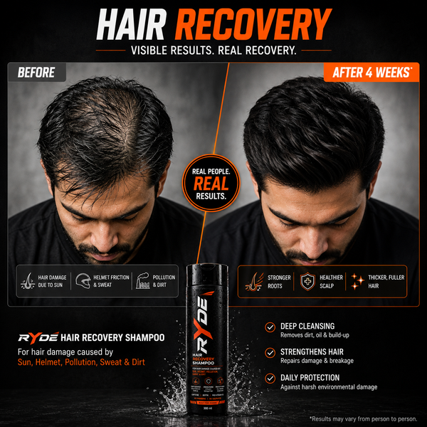 Ryde Hair Recovery Shampoo For Damaged Hairs