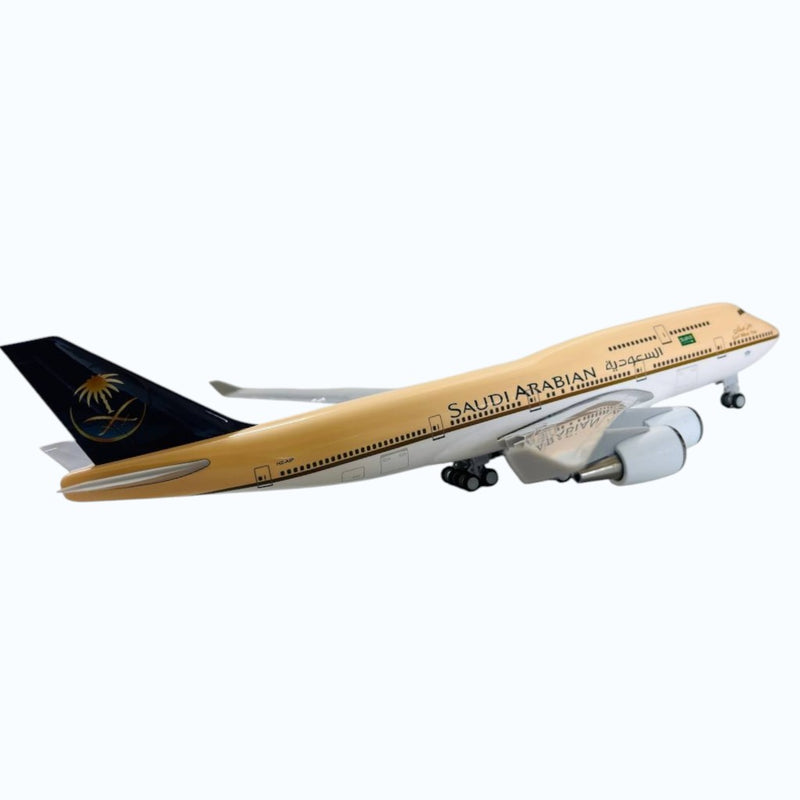 Saudi B747 Aeroplane Diecast Model 30 CM