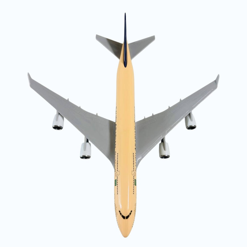 Saudi B747 Aeroplane Diecast Model 30 CM