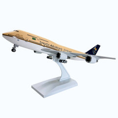 Saudi B747 Aeroplane Diecast Model 30 CM