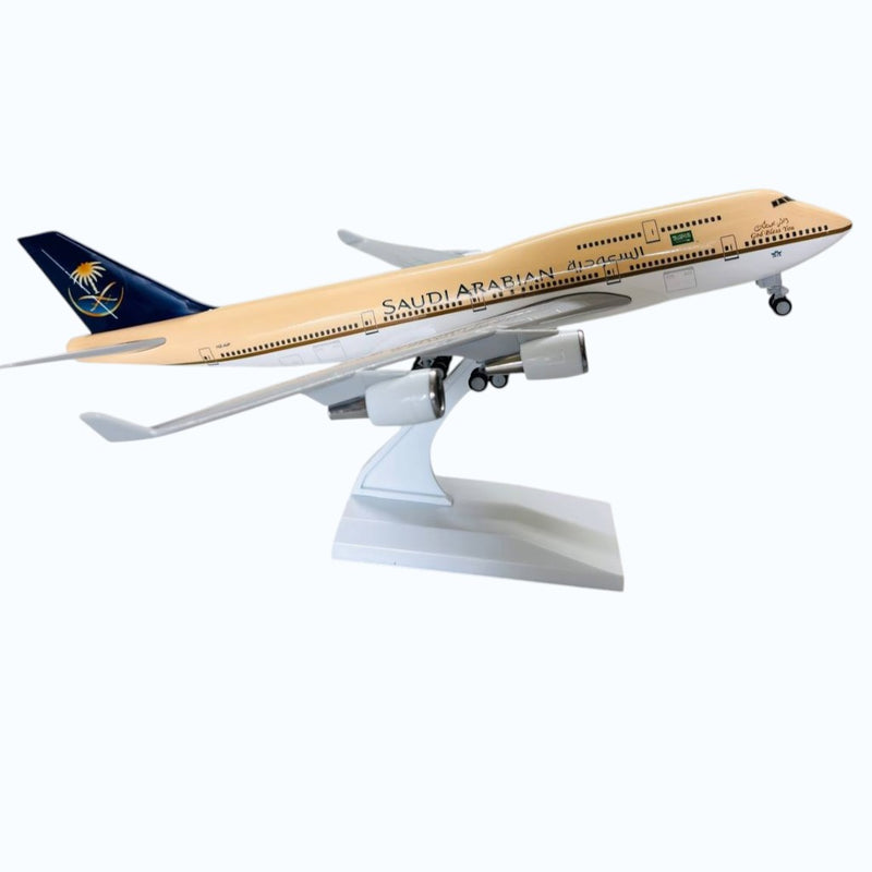 Saudi B747 Aeroplane Diecast Model 30 CM