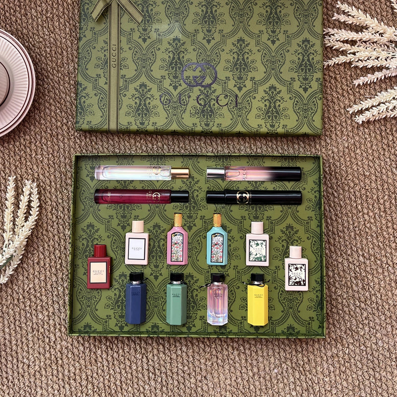 Gucci Green Fragrance Set 14 Pcs
