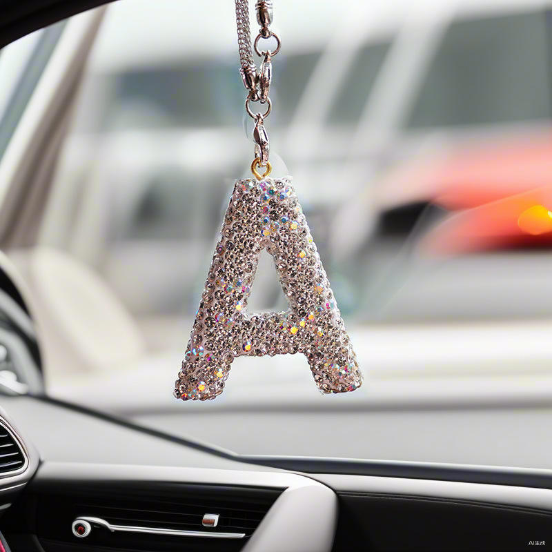 Crystal Rhinestone Letter Hanging