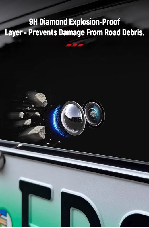 Luxury Car Camera Lens Cover Protectors Pack of 4