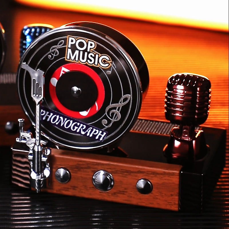 Gramophone Solar Powered Car Perfume | Air Freshener Diffuser | Battery-Free & Eco-Friendly