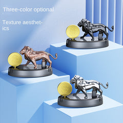Lion Solar Powered Car Perfume | Air Freshener Diffuser | Battery-Free & Eco-Friendly