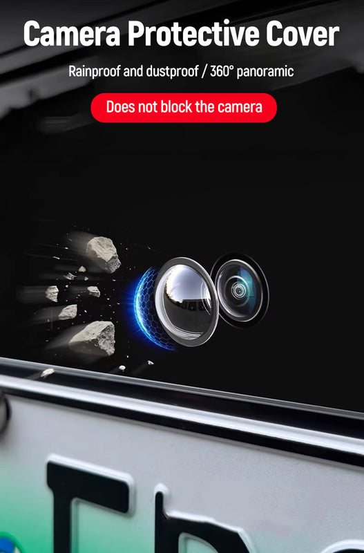 Luxury Car Camera Lens Cover Protectors Pack of 4