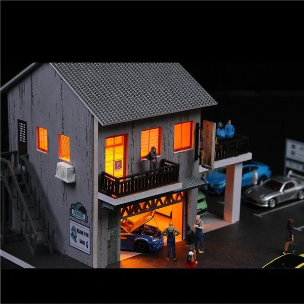 1:64 Diorama Parking Scene – Kaarr