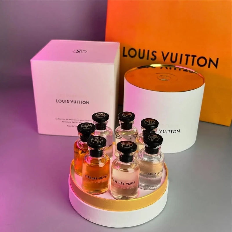 LV 7 Pcs Pcs Perfume Gift Set