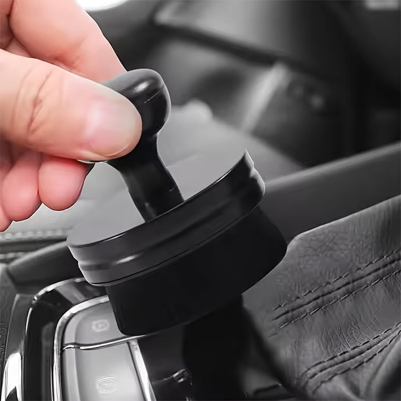 2pcs Set of Car Detailing Brushes, Portable Car Tire Brushes, with Cap Design, High-Density Soft Bristle Detailing Brushes, for Car Tire Glossy Polishing Wax Application