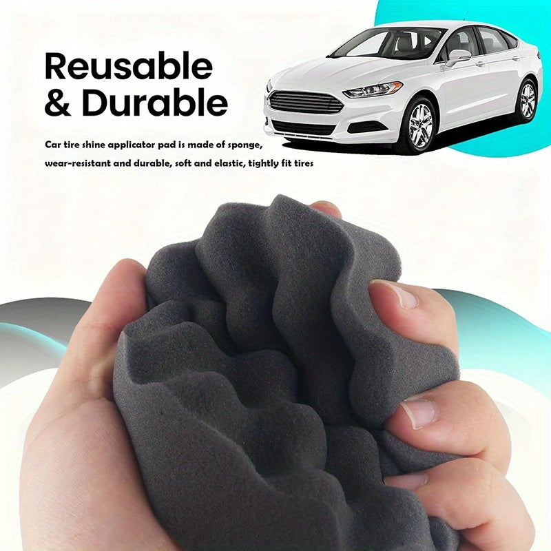 Kaarr Trim & Tyre Wax with Premium Applicator Refillable Sponge