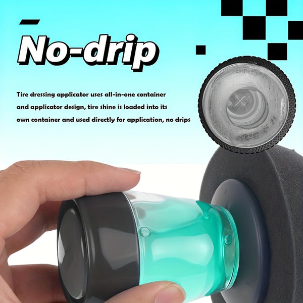 Kaarr Trim & Tyre Wax with Premium Applicator Refillable Sponge