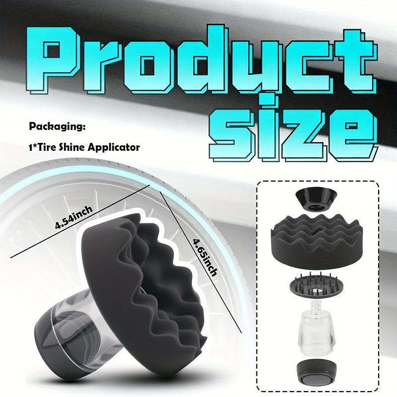 Kaarr Trim & Tyre Wax with Premium Applicator Refillable Sponge