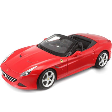 Licensed Ferrari California T Open Red 1:18 Licensed Bburago Diecast Scale Model