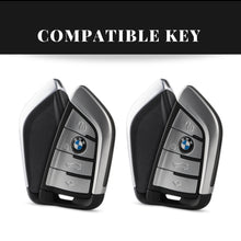 Load image into Gallery viewer, BMW New Key Armour Metal Alloy Keycase with Holder &amp; Rope Chain