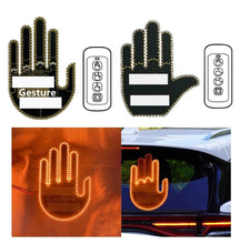 Load image into Gallery viewer, 3in1 Car Finger Gesture Light with Remote Signs Gesture Light Car Rear Window Lamp