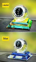 Load image into Gallery viewer, Crystal Ball Clock Car Perfume Heavy