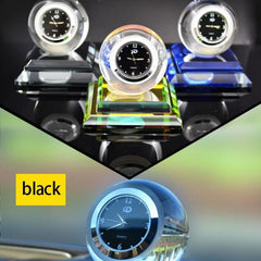 Crystal Ball Clock Car Perfume Heavy
