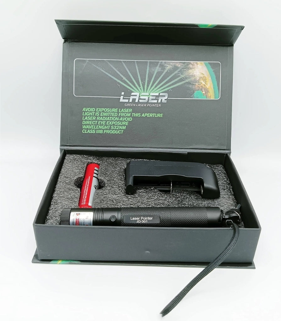 Green Point Rechargeable Laser LED