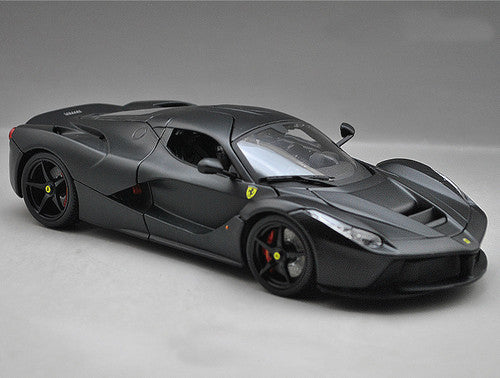 Ferrari Signature Series- La Ferrari Black 1:18 Licensed Bburago Diecast Scale Model