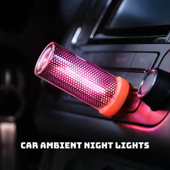 Touch-Sensitive RGB Color-Changing LED Glass Bottle Lamp - Dimmable USB-Powered Night Light 2 Pcs Set