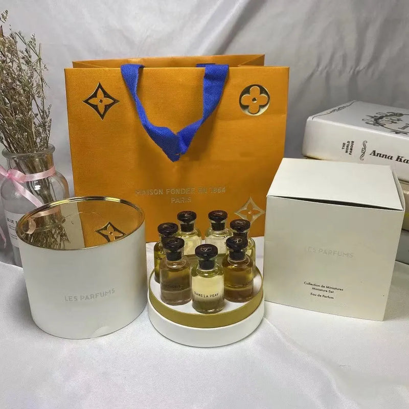 LV 7 Pcs Pcs Perfume Gift Set
