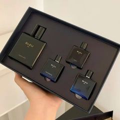 Blue Eau de  4 Pcs Parfum Gift Set