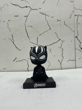 Load image into Gallery viewer, Bobble Head Avenger Black Panther Showpiece Info