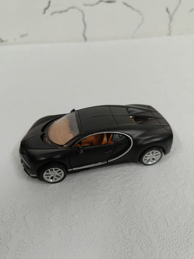 Bugatti Black Diecast Model Car 1:43