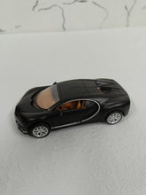 Load image into Gallery viewer, Bugatti Black Diecast Model Car 1:43
