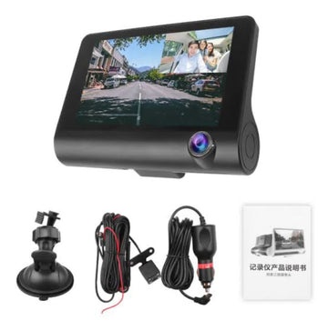 3 Way Car DVR Camera Driving Recorder
