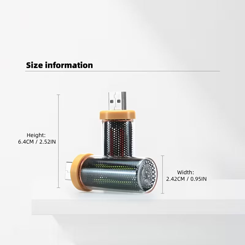 Touch-Sensitive RGB Color-Changing LED Glass Bottle Lamp - Dimmable USB-Powered Night Light 2 Pcs Set