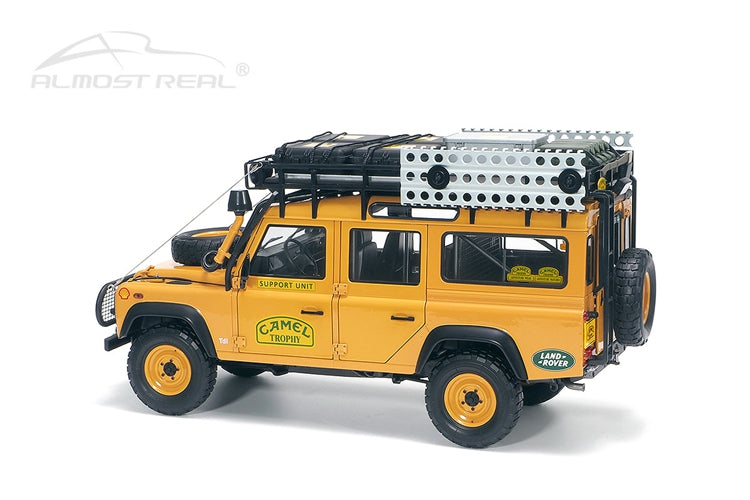 Defender 110 Camel Cup Malaysia 1993 1:18 Almost Real Licensed Diecast Car Model