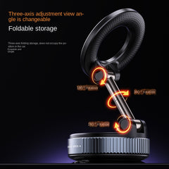 Cross-border Car Magnetic Suction Mobile Phone Bracket Bidirectional Vacuum Suction Rotary Multifunctional Car Navigation