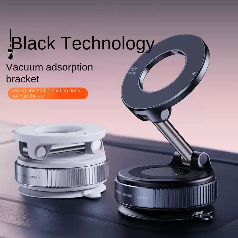 Cross-border Car Magnetic Suction Mobile Phone Bracket Bidirectional Vacuum Suction Rotary Multifunctional Car Navigation