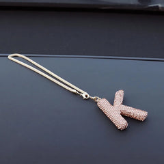 Crystal Rhinestone Letter Hanging